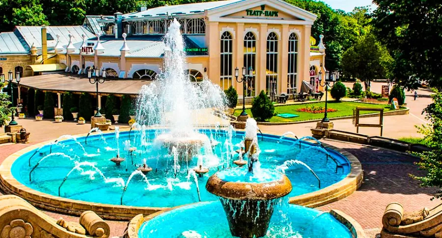 Расположение «Военного санатория» в г. Ессентуки - фотография