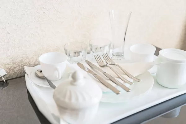 Столовая в Военном Санатории в г. Ессентуки - фотография