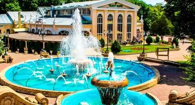 Расположение «Военного санатория» в г. Ессентуки - фотография