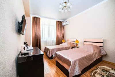 Двухместный однокомнатный номер в Военном Санатории в г. Ессентуки - фотография