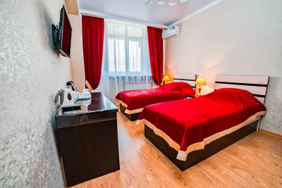 Двухместный однокомнатный номер в Военном Санатории в г. Ессентуки - фотография