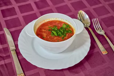 Столовая в Военном Санатории в г. Ессентуки - фотография